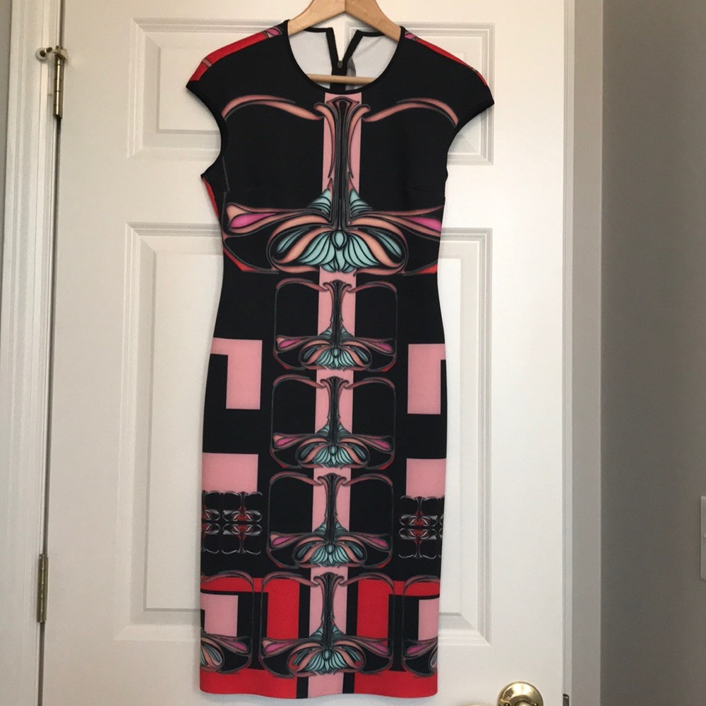 Clover canyon black dress with print